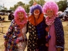 Three Clowns Posing on Canada Day, Fun Events, Toronto Entertainment Company