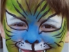 Tiger Boy Transformation Face Painting Community Activity Toronto Ontario