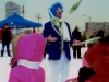 Canadian Performer Jack Frost Entertaining at a Winter Festival with Fun Events, Toronto, ON